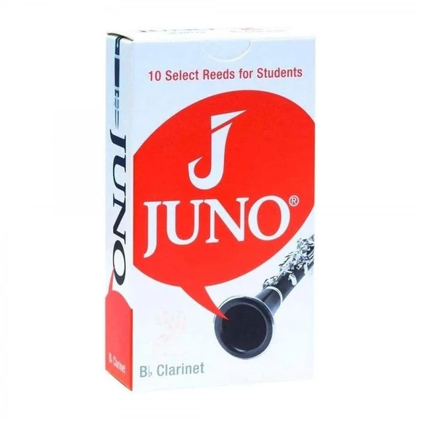 Vandoren JCR012 Juno Sib Klarnet Kamışı No: 2 (Başlangıç) | 10'lu Paket, Juno Özel Kesim, Rahat Üfleme Dinamiği, Dengeli Ton, Sib Klarnet Uyumlu ürün görseli 1