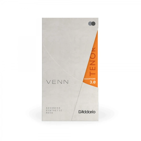 D'Addario VTS0130G2 VENN G2 Sentetik Tenor Saksafon Kamışı No: 3.0 (Profesyonel) - Tekli Paket | Tenor İçin Güçlü Projeksiyon ve Sentetik Hibrit Yapı ürün görseli 1