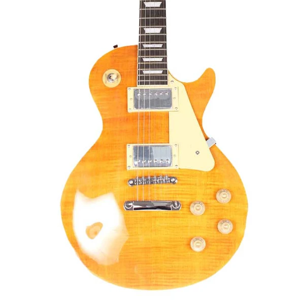Angel AELG250-TE Tiger Eye Elektro Gitar | Kaplan Gözü Kaplama Lüks Görünüm ürün görseli 1
