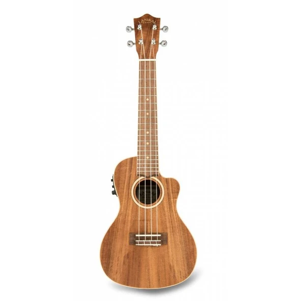 Lanikai ACST-CEC Akasya Concert Elektro Ukulele | Masif Akasya Üst Kapak Lüks İşçilik ürün görseli 1