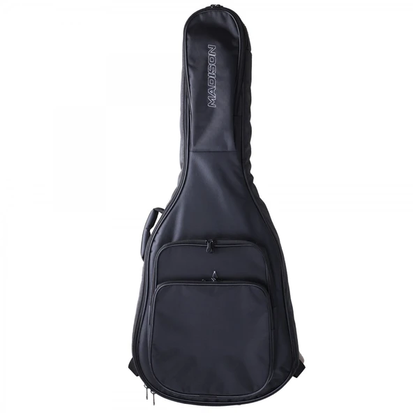 Madison Mdgb3-bk Akustik Gitar Kılıfı (orta Seviye - Temel Koruma) | Günlük Taşıma İçin Hafif Tasarım, Toz Geçirmez Fermuarlı Yapı, Standart Koruma Pedleri | Uyum: Standart Akustik Gitarlar ürün görseli 1