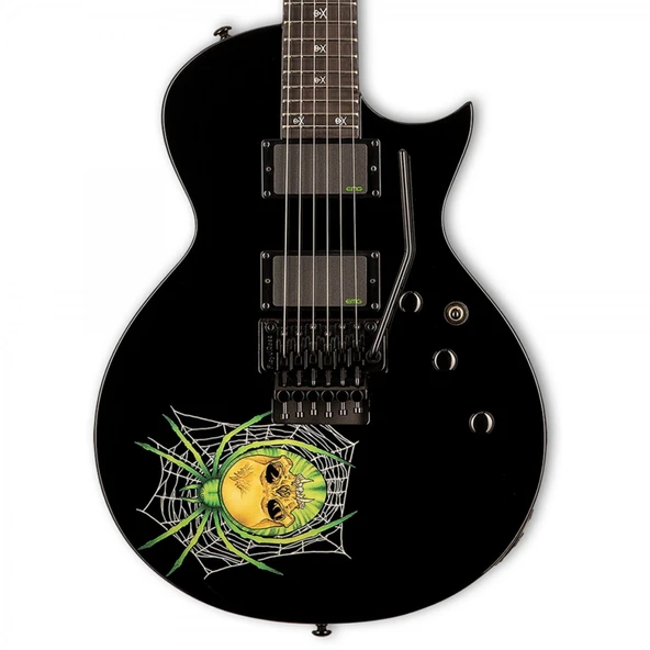 ESP LTD LKH3 KH-3 Spider Kirk Hammett Signature Elektro Gitar | Metallica Efsanesi Özel Grafik Tasarım ürün görseli 1