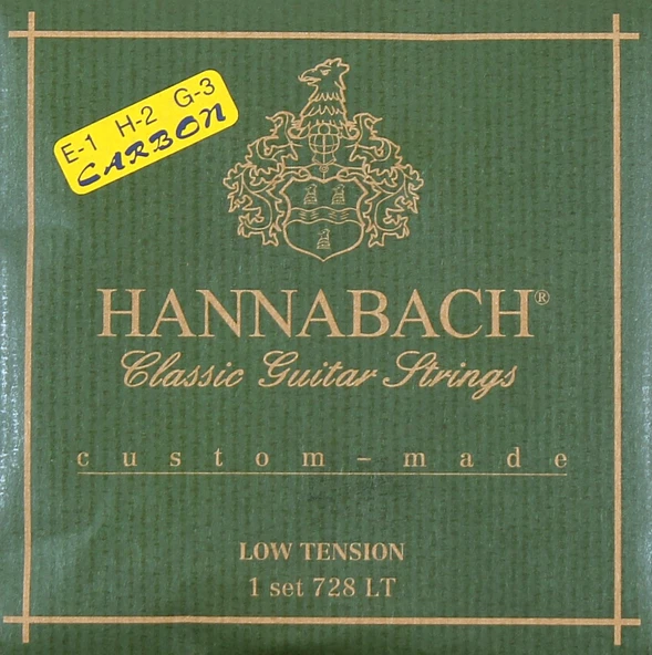 Hannabach 728LTC Custom Made Klasik Gitar Teli (Low Tension) | Düşük Gerilim Üstün Konfor ürün görseli 1