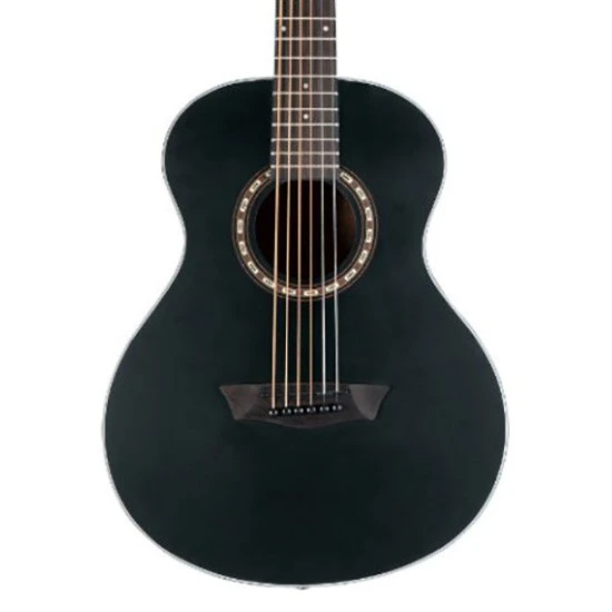 Washburn AGM5BMK Apprentice G-Mini 5 Siyah | Mat Siyah Kaplama Genç Müzisyenler İçin ürün görseli 1