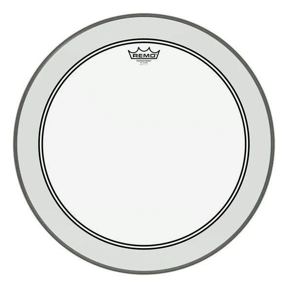 REMO P3-1324-C2 Powerstroke 3 Bas Davul Derisi (24") | Tek Katlı Güçlü Bas ürün görseli 1