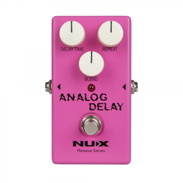 NUX ANALOG-DELAY Analog Delay Pedalı | Sıcak ve Doğal Gecikme Efekti ürün görseli 1