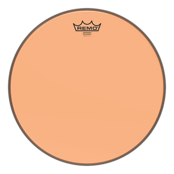 REMO BE-0316-CT-OG Emperor Colortone Davul Derisi (16" Turuncu) | Parlak Turuncu Sahne Işıltısı ürün görseli 1
