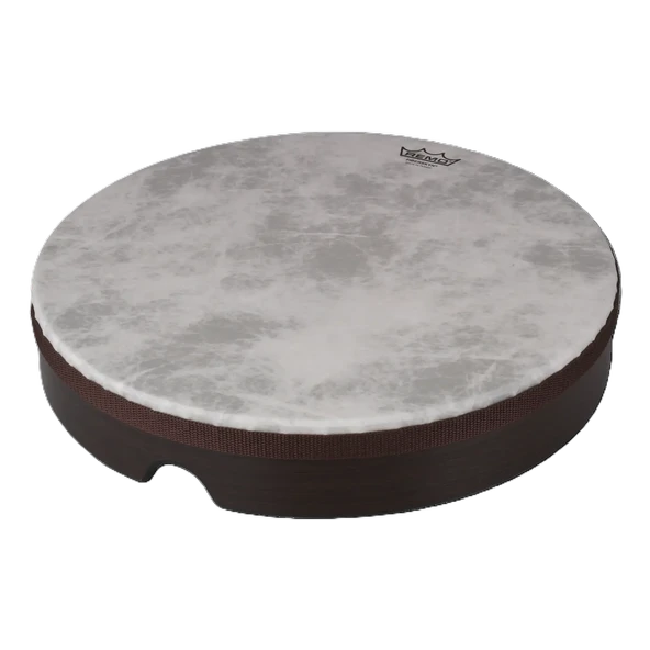 REMO HD-8514-00 Fiberskyn Frame Drum - 14" (Profesyonel - Geleneksel El Davulu) | Fiberskyn Sentetik Deri, Buzağı Derisi Tınısı, Hava Koşullarına Dayanıklı Yapı | Ölçüler: 14 İnç Çap / 2.5 İnç Derinli ürün görseli 1