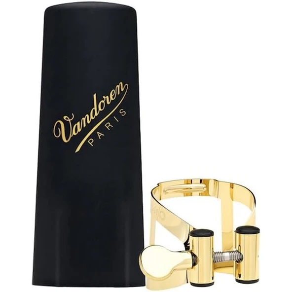 Vandoren LC56DP M/O Soprano Saksafon Gold Bek Bileziği (Profesyonel) | Plastik Kapak Dahil, Altın Kaplama, M/O Serisi, Hassas İcra Kontrolü ürün görseli 1