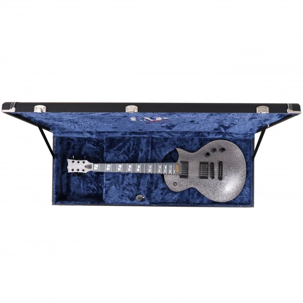ESP LTD EUSCECB12E1 ESP USA Eclipse Black Sparkle | Simli Siyah Sahne Canavarı - Resim 4