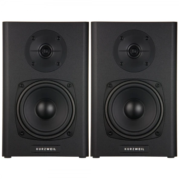 Kurzweil Ks-40a Aktif Referans Monitör Seti - Çift (profesyonel - Masaüstü Stüdyo Monitörü) | 2-yollu Aktif Sistem, 20w Rms Güç, Ahşap Kabinet Tasarımı, Manyetik Korumalı Sürücüler | Ölçüler: 230 X 14 ürün görseli 1