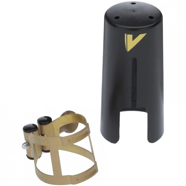 Vandoren LC56AP M/O Soprano Saksafon Aged Gold Bek Bileziği (Profesyonel) | Plastik Kapak Dahil, M/O Serisi, Zengin ve Parlak Ton Karakteri ürün görseli 1