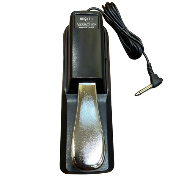 Musedo TB-005 Sustain Pedalı | Piyano Tarzı Metal Pedal ürün görseli 1