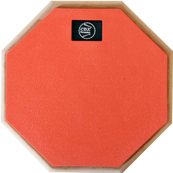 Cox PP-ORG8 Çalışma Pedi - 8" Turuncu (Eğitim - Pratik Pedi) | Turuncu Finish, Dayanıklı Kauçuk Yüzey, Ev Çalışmaları İçin Minimum Gürültü Seviyesi | Ölçüler: 8 İnç Çap (Kompakt Boy) ürün görseli 1