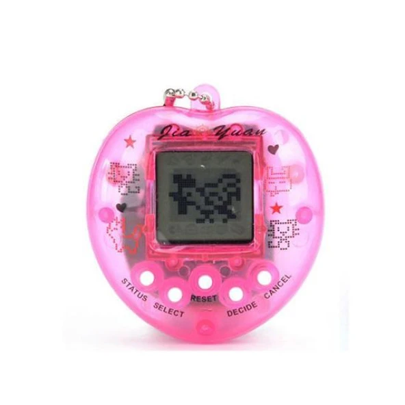 Nostaljik Kalp Sevimli Sanal Bebek Şeker Pembe ürün görseli 1