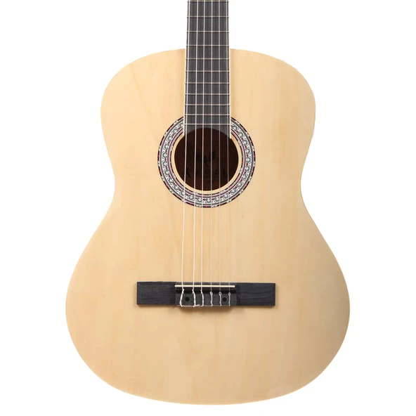 Angel Acg300-n Klasik Gitar - Naturel (başlangıç - 4/4 Boy) | Ladin Üst Kapak, Ihlamur Arka Ve Yanlar, Naturel Parlak Cila, Rahat Sap Profili | Ölçüler: 650 Mm Skala Uzunluğu ürün görseli 1