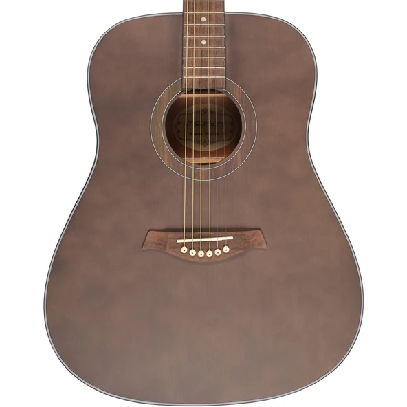 Madison MAG-41M-TBK Akustik Gitar - Şeffaf Siyah (Başlangıç - Trans Black) | Transparent Black (Saydam Siyah) Bitiş, Modern Tasarım, Güçlü Akustik Projeksiyon | Ölçüler: 648 mm Skala Uzunluğu ürün görseli 1