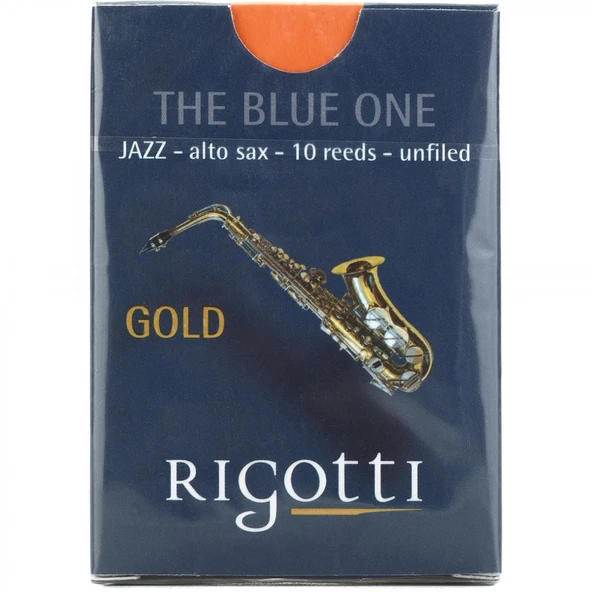 Rigotti RGJSA1015 Jazz Alto Saksafon Kamışı No: 1.5 (Profesyonel/Butik) - 10'lu Paket | El Yapımı Fransız Butik Kamış, Güçlü Projeksiyon ve Esnek Tepki ürün görseli 1