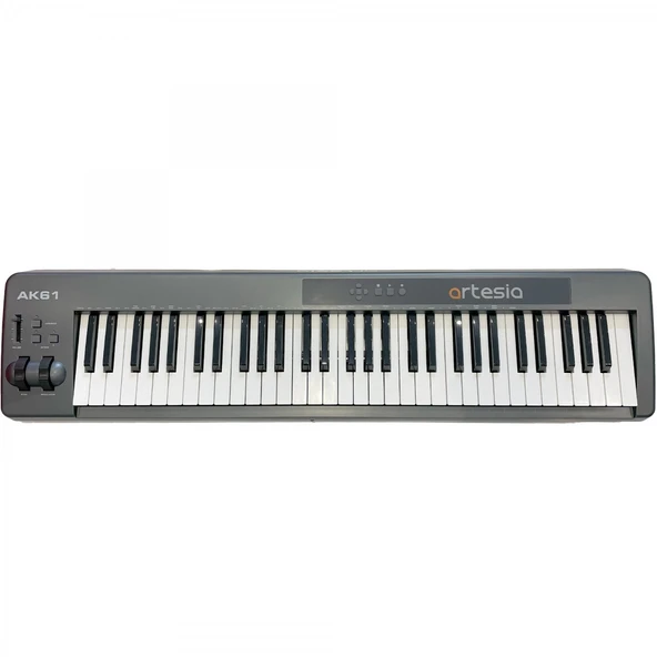 Artesia AK61 MIDI Klavye | 61 Tuşlu Geniş Oktav Aralığı Yaratıcı Prodüksiyon ürün görseli 1