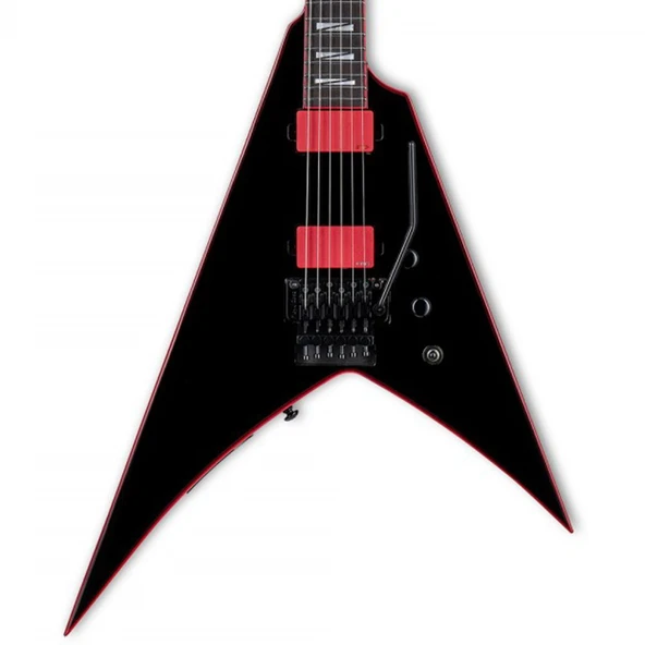 ESP LTD LGHSVBLK Gary Holt Signature GH-SV Elektro Gitar | V Gövde Agresif Thrash Metal Tonu ürün görseli 1