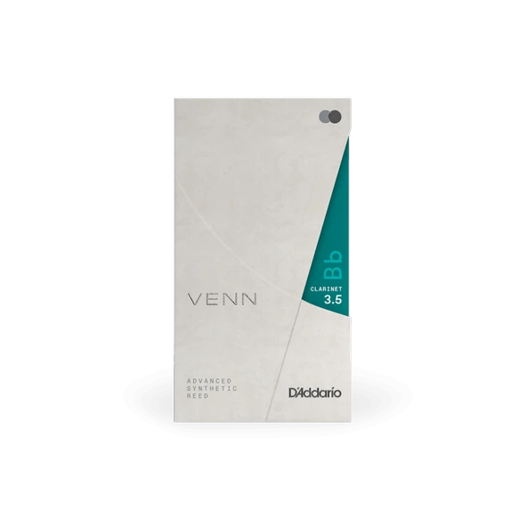 D'Addario VBB0135G2 VENN G2 Sentetik Bb Klarnet Kamışı No: 3.5 (Profesyonel) - Tekli Paket | Profesyonel Direnç, Nemden Etkilenmeyen Yapı ve Kararlı Tını ürün görseli 1