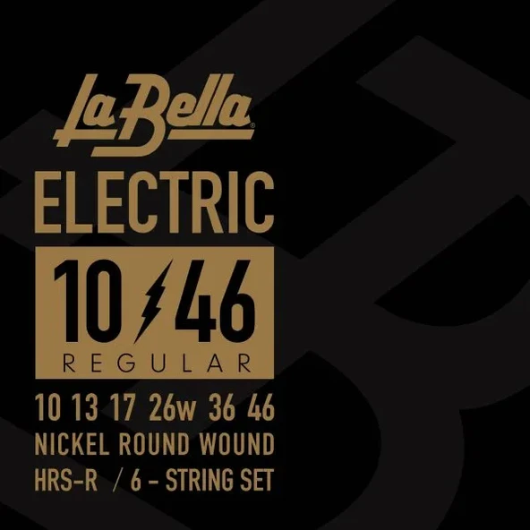 La Bella HRS-R Elektro Gitar Teli (10-46) | Rock ve Metal İçin İdeal ürün görseli 1