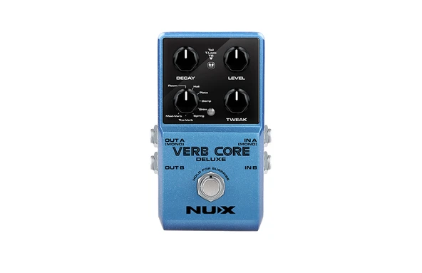 NUX VERBCORE Verb Core Deluxe Reverb | 8 Farklı Yankı Modu Freeze Özelliği ürün görseli 1