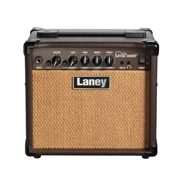 Laney LA15C Akustik Gitar Amfisi (15W) | Akustik Enstrümanlar İçin Doğal Ton Chorus Efekti ürün görseli 1