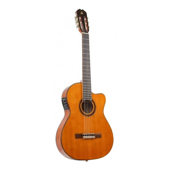 Admira ADM0540ECTF Malaga ECTF İnce Kasa Elektro Klasik Gitar | Thin Body Tasarım Rahat Çalım Masif Kapak ürün görseli 1