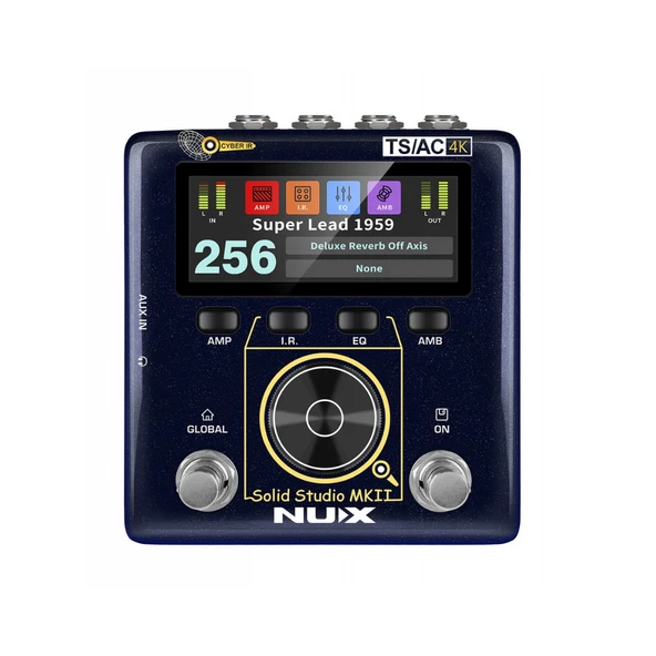 NUX NSS-6 Solid Studio MKII Amfi Modelleme | IR Yükleyici Kabin Simülasyonu ürün görseli 1