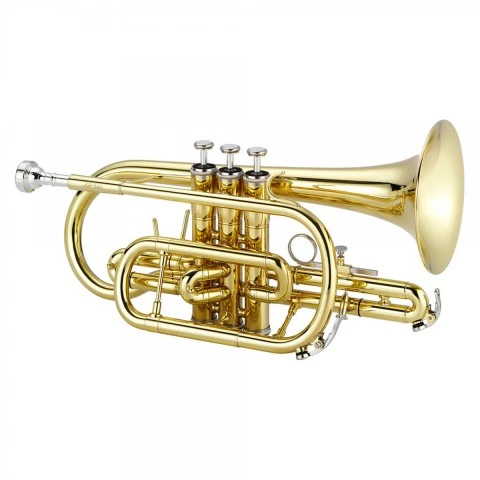Jupiter JCR-520L-FQ Kornet | Lak Kaplama Çoban Borusu Kıvrımlı ürün görseli 1
