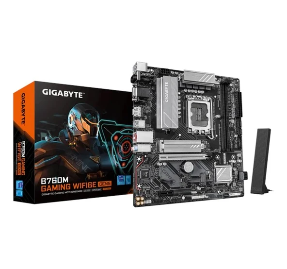 GIGABYTE Gigabyte B760M Gaming X Wifi6E D5 1700P Hdmi Dp ürün görseli 1