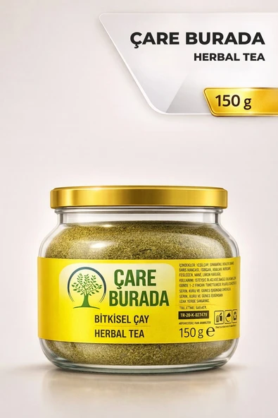 ÇareBurada Bitkisel Çay 150 g | Formunu Korumaya Destek Bitkisel Çay ürün görseli 1