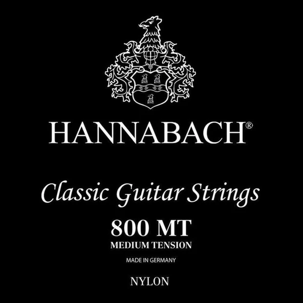 Hannabach 800MT Klasik Gitar Teli (Medium Tension) | Sarı Paket Dengeli Fiyat Performans ürün görseli 1