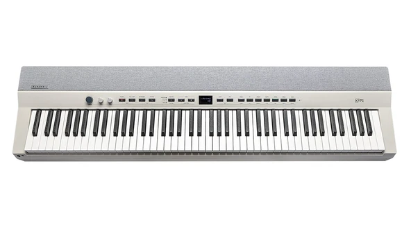 Kurzweil KAP1-WH Taşınabilir Dijital Piyano Beyaz (Orta Seviye) | 88 Tuşlu Hassas Klavye, Dahili Hoparlör, Modern ve Şık Tasarım ürün görseli 1