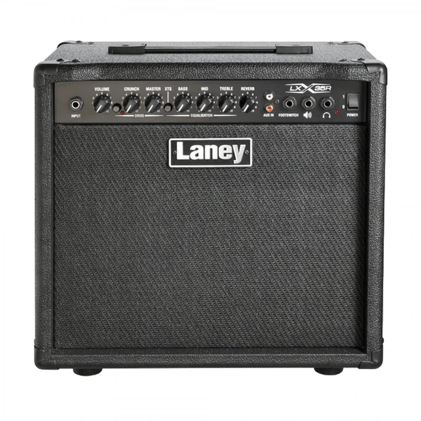 Laney LX35R Elektro Gitar Amfisi (Siyah) | Yaylı Reverb Dahili Ekolayzer Güçlü Ses ürün görseli 1