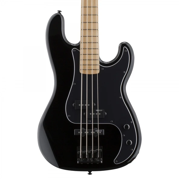ESP LTD LGCP4BLK GC-P4 Black Bas Gitar | Klasik Tasarım Modern Çalım Rahatlığı ürün görseli 1