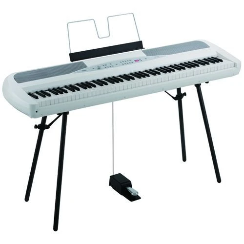 Korg SP280-WH | 88 Tuşlu Taşınabilir Dijital Piyano - Beyaz ürün görseli 1