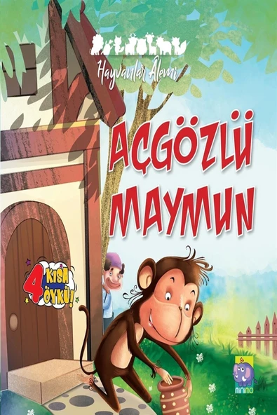 Açgözlü Maymun 4 Kısa Öykü Minimo ürün görseli 1