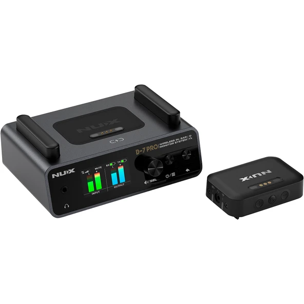 NUX B-7PRO Kablosuz Wireless/Bluetooth Kulaklık Stüdyo Monitör Sistemi | Şarj Kutulu Profesyonel IEM Çözümü ürün görseli 1