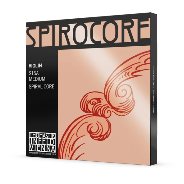 Thomastik S15A Spirocore Keman Teli | Krom Sarım Çok Yönlü Kullanım ürün görseli 1