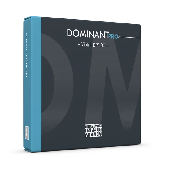 Thomastik Infield Dp100 Dominant Pro Keman Teli Seti (üst Segment - Profesyonel Solist Serisi) | Geliştirilmiş Sentetik Çekirdek, Geniş Dinamik Aralık, Hızlı Cevap Ve Kararlı Akort | Uyum: 4/4 (tam Bo ürün görseli 1