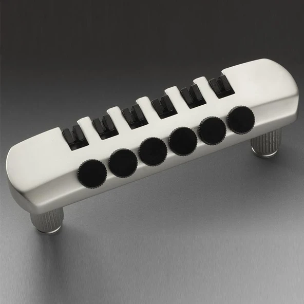 Schaller SC-12070700 Elektro Gitar Kuyruğu (Saten İnci) | İnce Ayarlı Fiksli Köprü Modern Mat ürün görseli 1