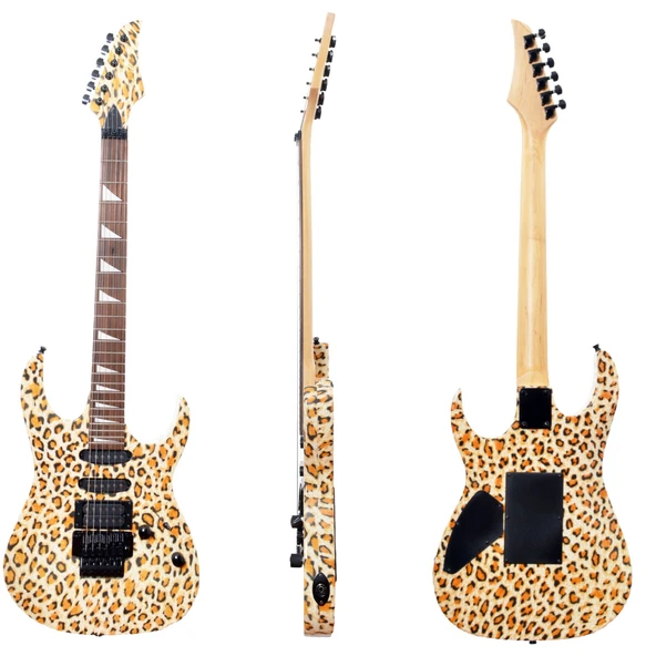 Extreme XE30KMF Elektro Gitar | Kamuflaj Desen Güçlü Manyetikler ürün görseli 1