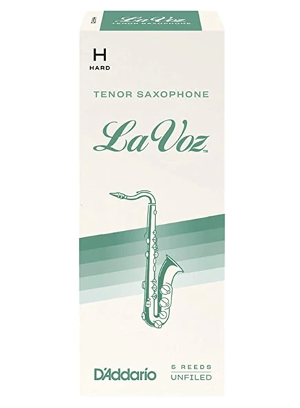 D'Addario RKC05HD La Voz Tenor Saksafon Kamışı Hard Sertlik (Profesyonel/Caz) - 5'li Paket | Caz İçin Özel Kesim, Güçlü Projeksiyon ve Derin Ton ürün görseli 1