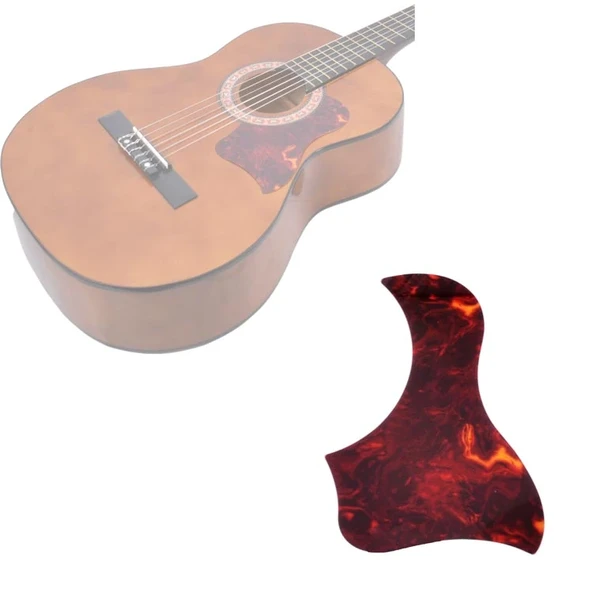 Extreme PG165DR Koyu Kırmızı Pickguard | Tortoise Shell Görünüm Şık Detay ürün görseli 1
