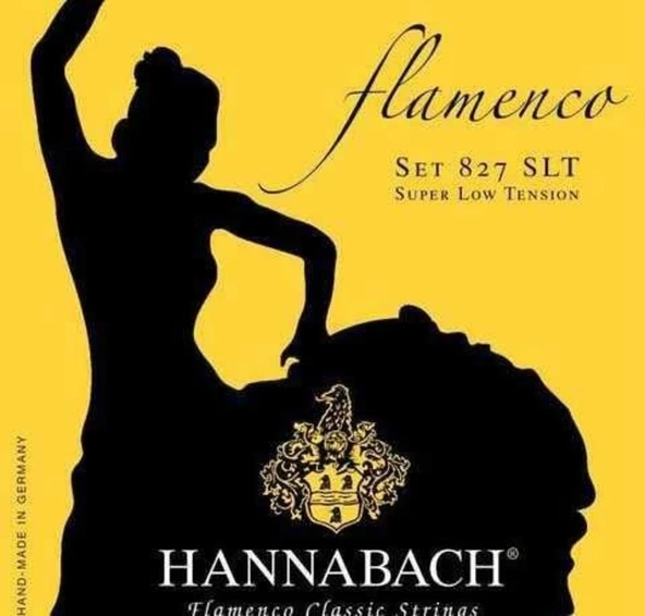 Hannabach 8278SLT Flamenko Gitar Teli Alt 3'lü Set (Super Low) | Çok Yumuşak Baslar ürün görseli 1
