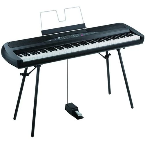 Korg SP280-BK | 88 Tuşlu Taşınabilir Dijital Piyano - Siyah ürün görseli 1