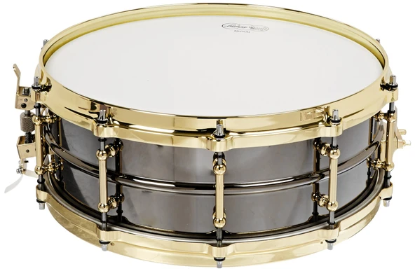 Ludwig LB416BT Black Beauty Trampet (5x14) | Pirinç Tüp Lugs Lüks Görünüm ürün görseli 1