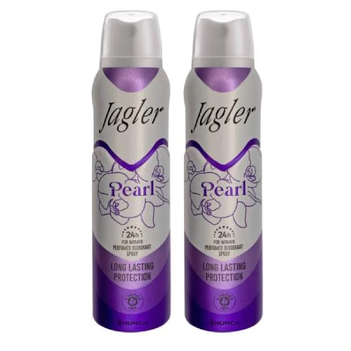 Jagler Pearl 2 X 150 Ml Kadın Deodorant ürün görseli 1